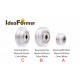 3D Printer Parts CNC Openbuilds Plastic Wheel POM MR105ZZ 625ZZ V-slot Bearing Bore 5mm Passive Round Gear Perlin Wheel Pulley
