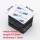 5pcs 3M Strong Pad Mounting Tape Double Sided Adhesive Acrylic Foam Tape