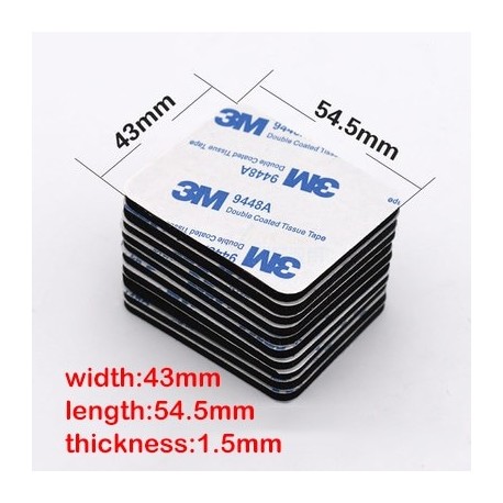 5pcs 3M Strong Pad Mounting Tape Double Sided Adhesive Acrylic Foam Tape