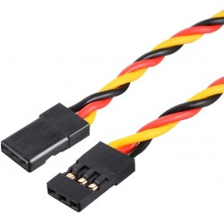30CM 22AWG 60cores Male to Male Futata JR Servo Extension Cables Twisted