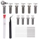 Creativity 3D Printer Sidewinder X1 Nozzle Apply 1.75mm Filament Volcano Nozzle Cleaning Needle Anti-static Tweezers Set