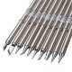10pcs T12-k/BC2/BL/BC1/BC3/ ILS/D16/KU/D12/J02 Silver Length 155mm T12 Soldering Iron Tips Set for FX951 FX952