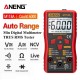 ANENG M118A Digital Mini Multimeter Tester Auto True Rms Tranistor Meter with NCV Data Hold