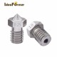 V6 Stainless Steel Nozzle 0.2/0.25/0.3/0.4/0.5/0.6/0.8/1.0mm M6 Threaded for 1.75 Filament 3D Printer Print Head