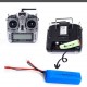 2S 7.4V 3000mAh Upgrade Lipo Battery for Frsky Taranis X9D Plus Transmitter for RC Drone FPV Racing