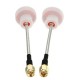 MXK 5.8 GHz 1.2dBi Pagoda-2 Omni Directional FPV Antenna LHCP/RHCP SMA Male 95mm