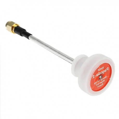 MXK 5.8 GHz 1.2dBi Pagoda-2 Omni Directional FPV Antenna LHCP/RHCP SMA Male 95mm
