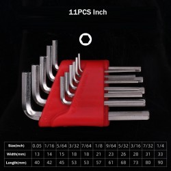 1Pcs Hex Key Hexagon Wrench Key-Wrench Metric British Short Ball Head L-Type Wrench 1.5mm-6mm