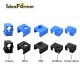 3D printer Protective Silicone Sock Cover Case+Heated Block Kit for MK7 MK8 V5V6 Volcano heat block E3D 3D Printer Parts