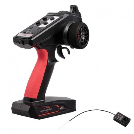 AUSTAR AX6S 2.4G 4CH Transmitter Radio Remote Control with Receiver for Rc Car Boat