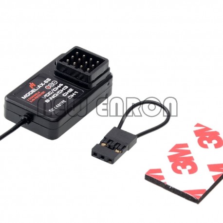 AX-6S 2.4G 4CH RC Car Boat Receiver for AUSTAR RC Transmitter
