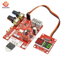 100A Digital Spot Welding Machine Control spot Welder AC 220V to 9V Transformer Controller Board Timing Current Display