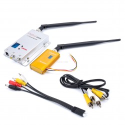 1.2G 8CH 1500mw Wireless AV Audio Video Transmitter & Receiver For QAV250 ZMR250 FPV Quadcopter