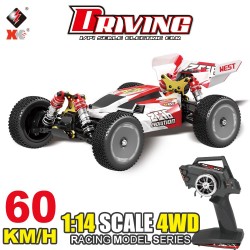 Wltoys 144001 1/14 2.4G 4WD High Speed Racing RC Car Vehicle Models 60km/h
