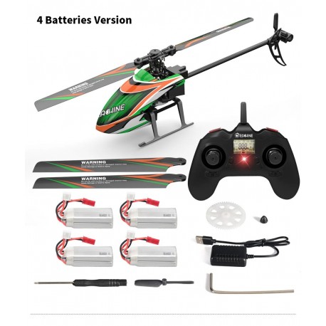 Eachine E130 2.4G 4CH 6-Axis Gyro Altitude Hold Flybarless RC Helicopter RTF