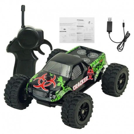 9115M 1/32 2.4G 2WD 4CH Mini High Speed Radio RC Racing Car Rock Crawler Off-Road Truck