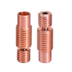 All-Metal Copper E3D V6-Crazy Heat Break Throat Stainless Steel 3D Printer Part Nozzle Throat For 1.75 E3D V6 Hotend Heat Block