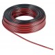 1m Black/Red Cable, 2x 1.50 mm²