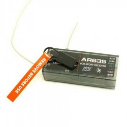 Spektrum AR635 6-Channel DSMX Sport Receiver (bulk)