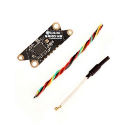 Nano V3 VTX 5.8GHz 40CH 25/100/200/400mW Switchable FPV Transmitter Built-in Microphone Support OSD/Pitmode/IRC Tramp