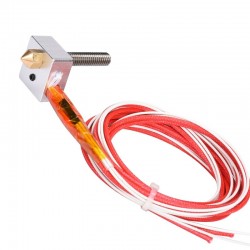 DIY Hotend Kit Nozzle MK8 Extruder Throat Heater 1.75mm/0.4mm Extruder Heater Block For Anet A2 A8 3D Printer Parts Universal