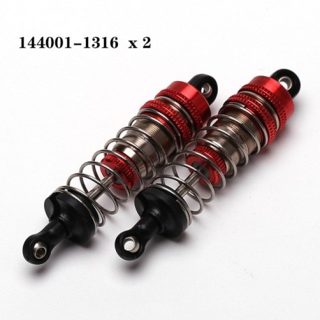 REAR Metal Shock Absorber Damper For Wltoys 144001 1/14 4WD High Speed Racing RC Car Vehicle Models Parts