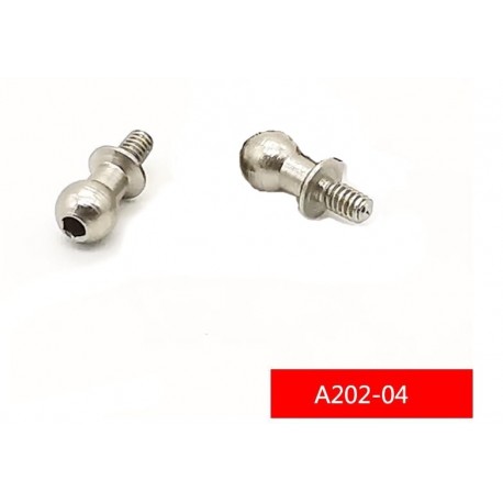 Wltoys 144001 A202 A212 A222 A232 A242 A252 RC Car Spare Parts A202-04 Ball head screw