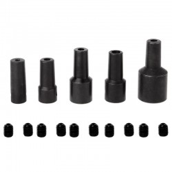 1 Set Drill Chuck Clamp Connection Shaft 5mm-14mm Motor Shaft Coupler Reducing Sleeve Connector Rod For B12 Drill Chuck