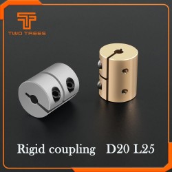 1pcs 5x8mm Aluminum alloy rigid coupling for Reprap Creality Ender-3 Ender-3S or other 3D printer 5mm To 8mm Router Connector