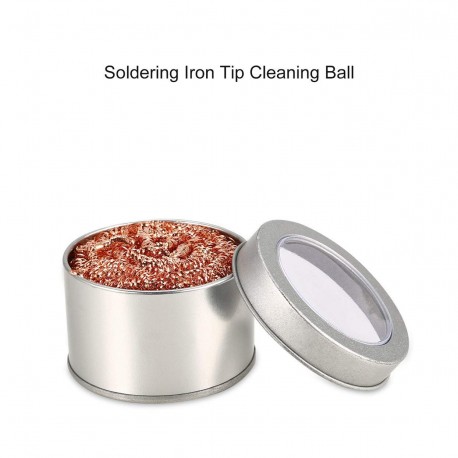 Cleaning Ball Desoldering Soldering Iron Mesh Filter Cleaning Nozzle Tip