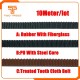 10M GT2 PU with Steel Core Rubber fiberglass timing belt GT2 Belt Black Color 2GT open timing Belt 6mm