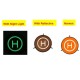 Landing Pad Helipad Waterproof Foldable Portable 75cm For DJI Phantom 3 4 Mavic Pro