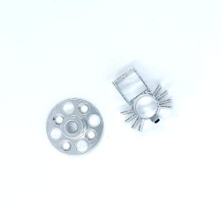 RC Motor Base Aluminum Straight Cutting Cooling Mount with Batten 10mm*10mm for 22 Series Motor