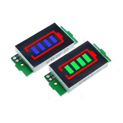1S-8S Single 3.7V Lithium Battery Capacity Indicator Module 4.2V Blue Display Tester Li-ion