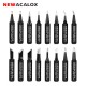 16pcs/lot Lead Free Black Metal Soldering Iron Tips 900-T For Hakko Rework Soldering Station Tool