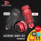 3DSWAY 3D Printer Parts XCR3D 3IN1-S1 Hotend 3 in 1 out Switching Color 0.4/1.75mm filament J-head for Titan MK8 Bowden Extruder
