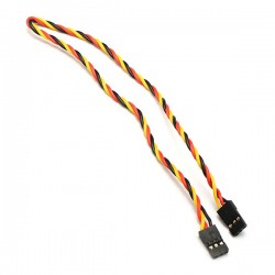 Twisted 30CM Servo Lead Extention MALE-MALE 26AWG