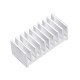 Alloy Heat Sink For Wltoys 144001 124018 124019 1/14 4WD High Speed Racing Vehicle Models RC Car Parts