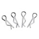 4Pcs 1*16.5MM R Rock 0441 For Wltoys 144001 124018 124019 1/14 4WD High Speed Racing Vehicle Models RC Car Parts