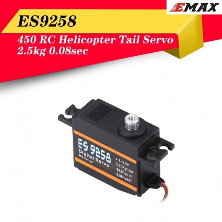 EMAX ES9258 High Speed Digital Tail Servo Meatl Gear 2.5kg 0.08sec 25g
