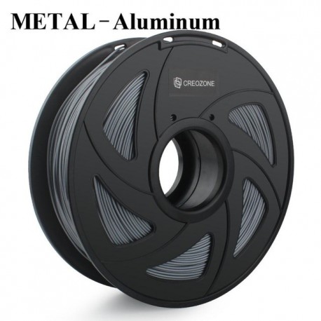 CREOZONE 3D Printer Filament 1.75mm 1KG Metal Aluminum
