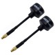 2pcs GEPRC Momoda 5.8GHz 2.0Dbi RHCP FPV Antenna 85MM Black MMCX90/MMCX for FPV Racing RC Drone