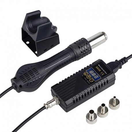 JCD 8858 700W Hot Air Heater Micro Rework Soldering Station LED Digital Hair Dryer for Soldering Heat Welding Repair Tools