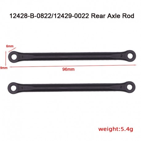 Original Wltoys 12429 RC Car Spare Parts 0022 Rear Axle Rod