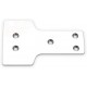 Wltoys 12429 12423 RC Car Spare Parts 12429-0364 Front Bottom protection Aluminum sheet