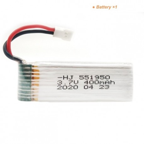 3.7V 400mAh Rechargeable Batteries Charger Sets For WLTOYS V911 V911S/V966/XK K100 RC Helicopter