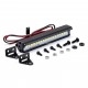 1:10 Roof LED Light Bar Lamp Searchlight 83mm for 1/10 Traxxas TRX4 Defender TRX6 G63 Axial SCX10 RC Crawler Car