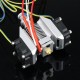 V6 Metal hotend print head kit with super cooling fan duct + V6 circular heat sink + 3010 Cooling Fans undate for Titan UM2
