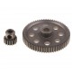 11184 Steel Metal Main Gear Motor Pinion Gears 17T/64T for 1:10 RC HSP 94111 94123 94111 PRO RC Truck