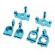 6x Replacement 1/14 RC Car Front Hub C Hub Carriers Parts for WLtoys 144001